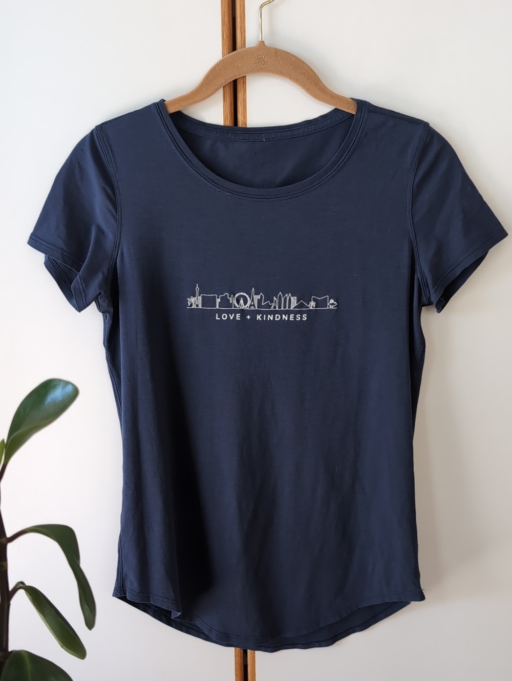 Lululemon Love + Kindness Love Crew Tee Vegas Edition Blue 6